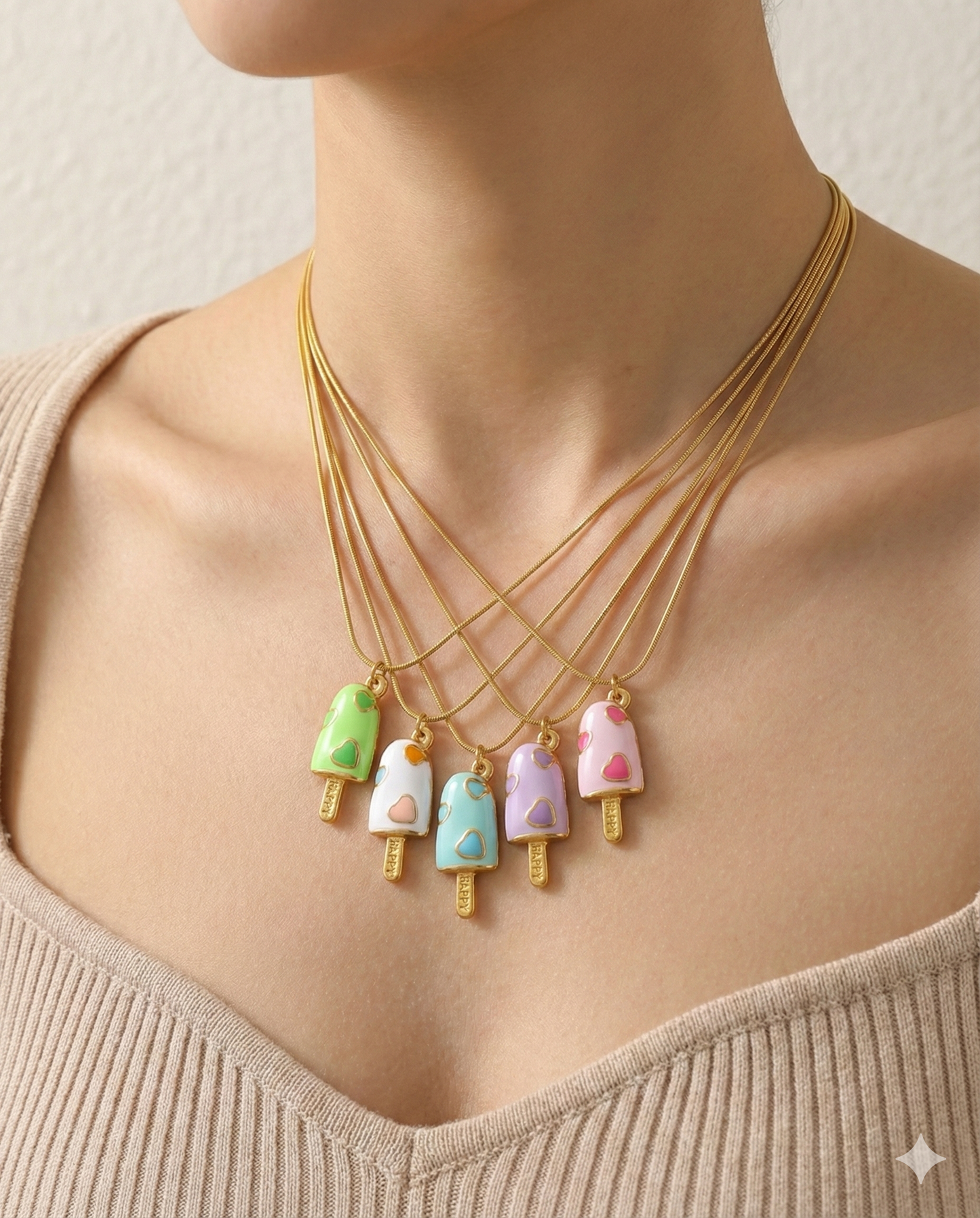 Cute Popsicle Necklace