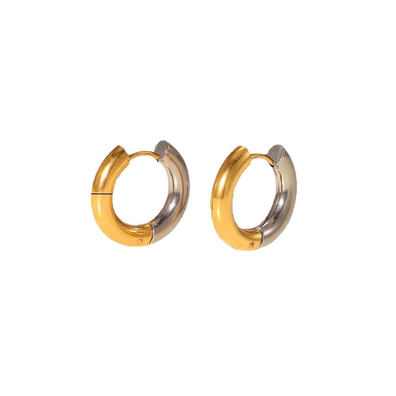 Geometric style hoops