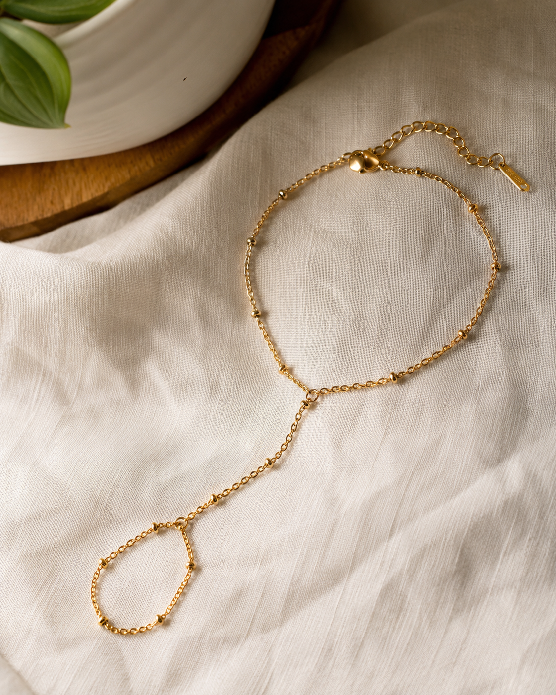 Camila Beaded Hand Bracelet