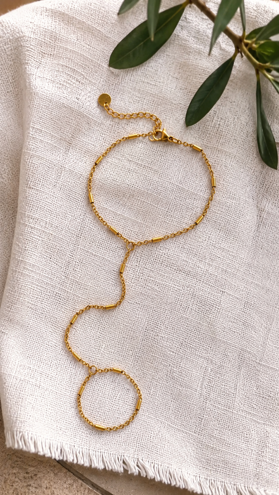 Valerie Hand Chain Bracelet