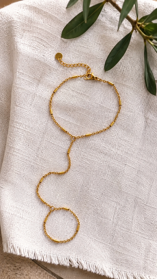 Valerie Hand Chain Bracelet