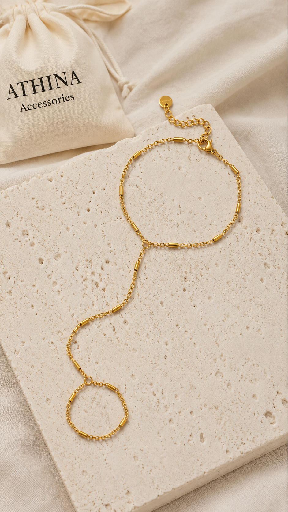 Valerie Hand Chain Bracelet