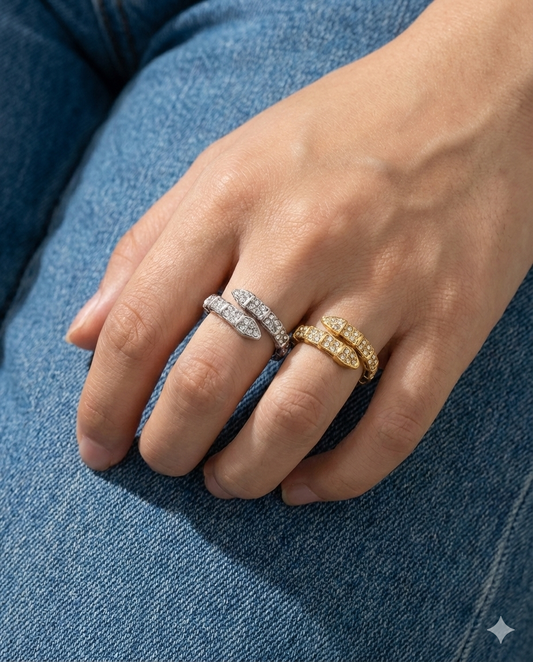 Shiny Snake Ring