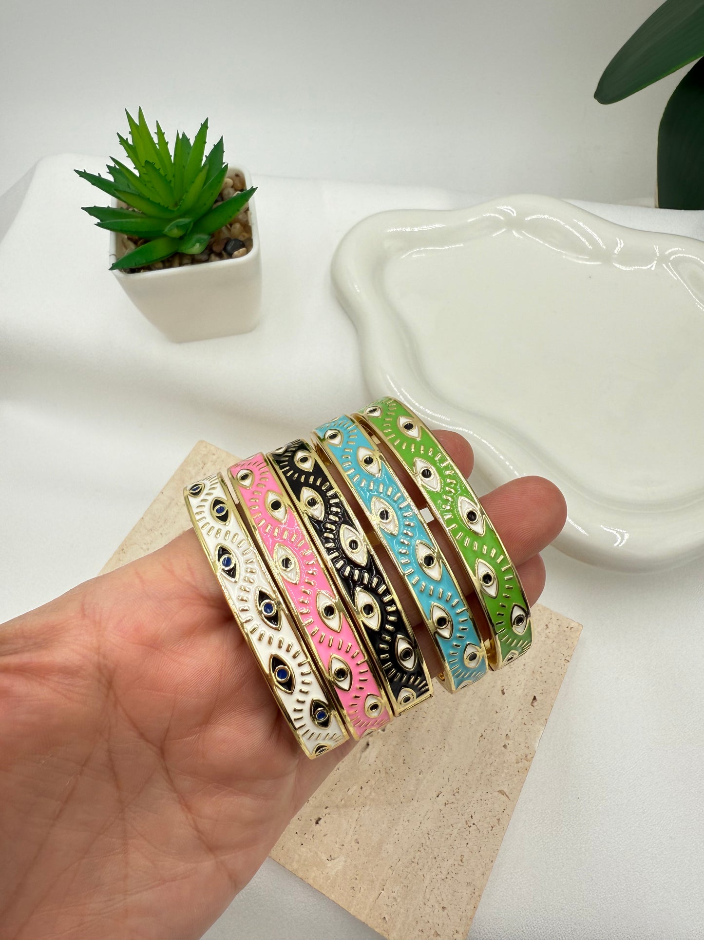 Set 3 Brazaletes Acero Inoxidable | Envío Incluido EE.UU. y PR