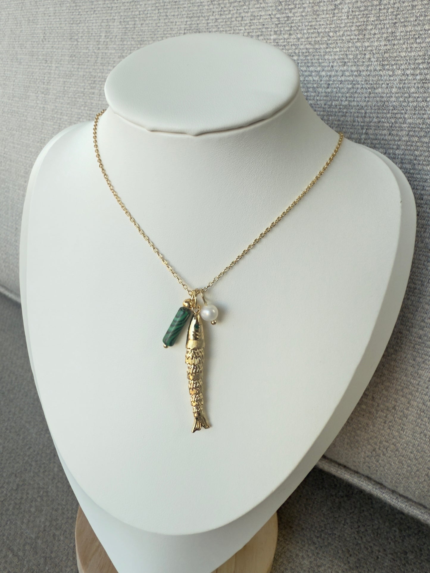 Gold Fish Pendant