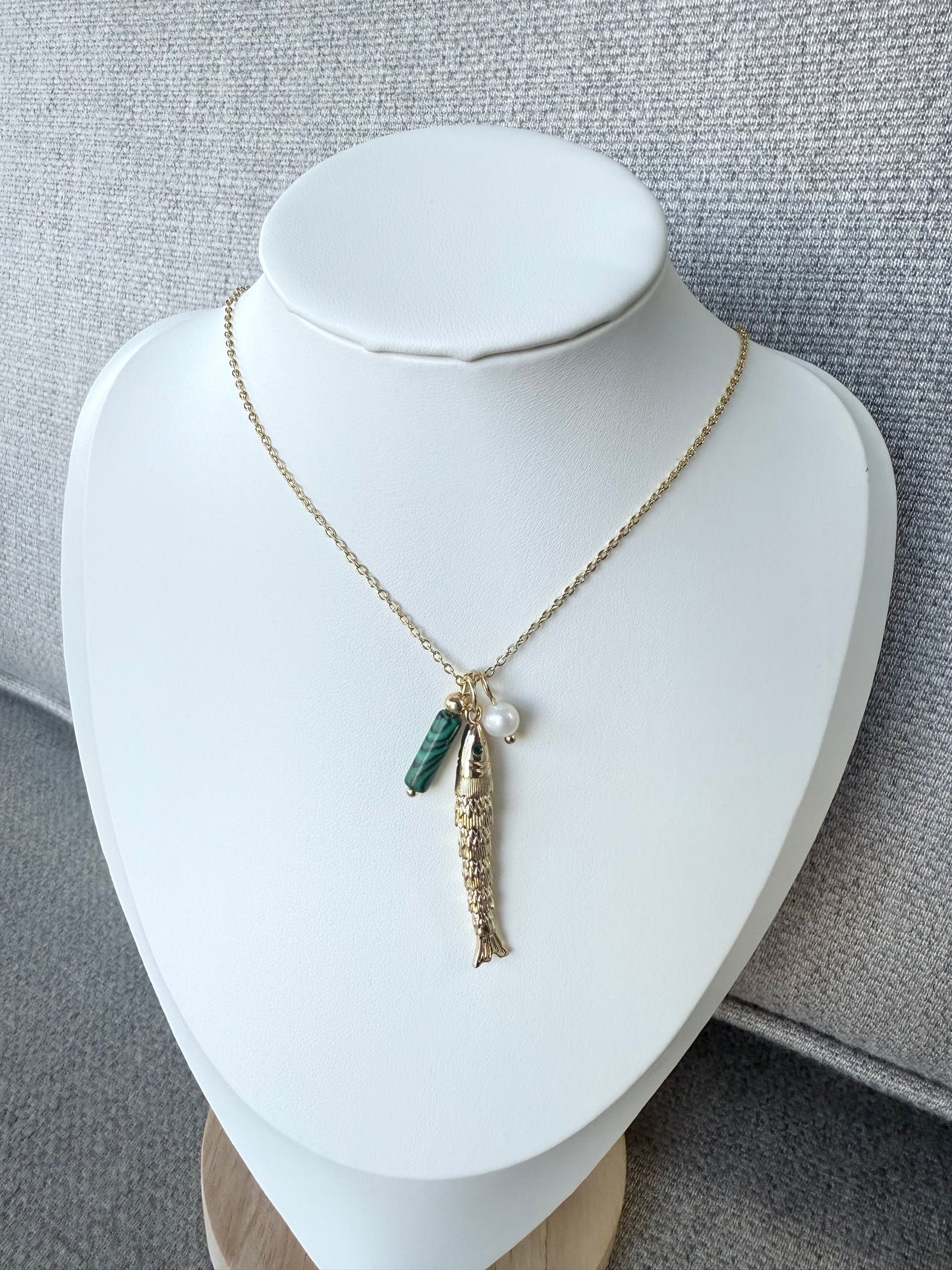 Gold Fish Pendant