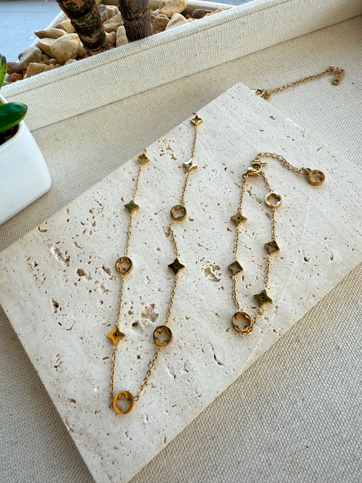 Set Pulsera + Cadena Elegante – Elige Tu Modelo