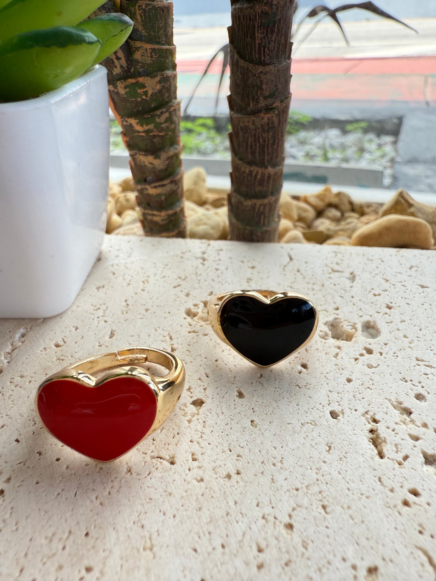 Chunky Heart Ring