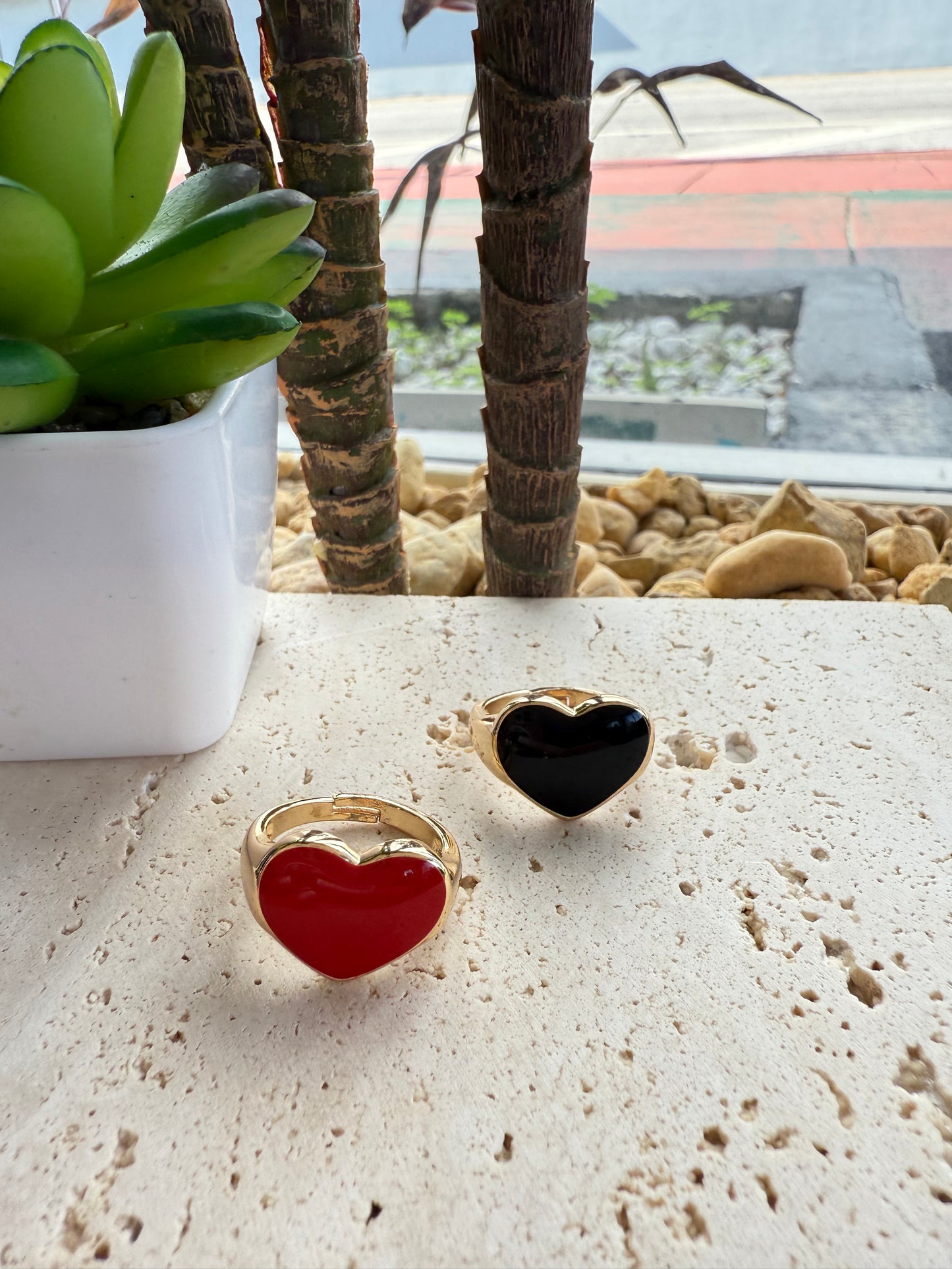 Chunky Heart Ring