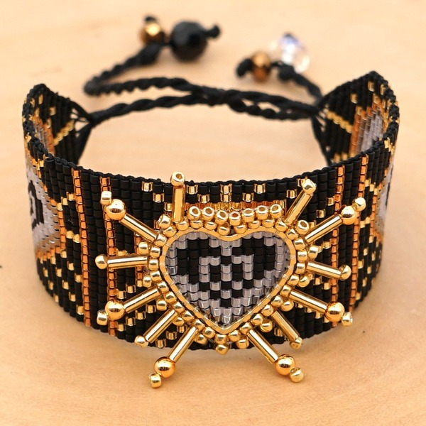 wholesale-miyuki-rice-beads-weave-wide-love-bracelet-jdc-gbh134-bracelet-joyasdechina-4796